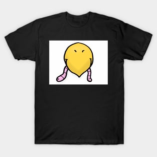 Bird With Worm (White) T-Shirt